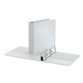 Binders | Universal UNV30732 2 in. Capacity 11 in. x 8.5 in. 3 Rings Deluxe Easy-to-Open D-Ring View Binder - White image number 2