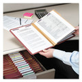 File Folders | Smead 19075 Six SafeSHIELD Fasteners 2/5-Cut Tabs 2 Dividers Legal Size Pressboard Classification Folders - Red (10/Box) image number 8