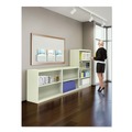 Office Filing Cabinets & Shelves | Tennsco B-78-CPY 34.5 in. x 13.5 in. x 78 in. Six-Shelf Metal Bookcase - Putty image number 1