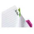 Dividers & Tabs | Avery 74865 2.5 in. x 1 in. 1/5-Cut Ultra Tabs Repositionable Tabs - Assorted Neon Colors (48/Pack) image number 5