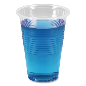  | Boardwalk BWKTRANSCUP16CT 16 oz. Polypropylene Translucent Plastic Cold Cups (50 Cups/Sleeve, 20 Sleeves/Carton)