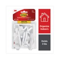 Wall Racks & Hooks | Command 17001ES-MEGA 3 lbs. Capacity Medium Plastic General Purpose Hooks - White (20/Pack) image number 5