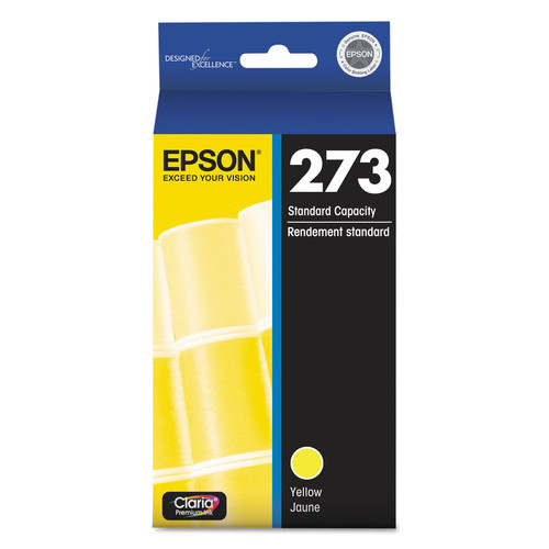 Ink & Toner | Epson T273420-S T273420-S Claria (273) 300 Page-Yield Ink Cartridge - Yellow image number 0