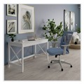 Office Desks & Workstations | Alera ALEWSF4824WT 47.24 in. x 23.62 in. x 29.53 in. Farmhouse Writing Desk - White image number 5