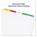 Dividers & Tabs | Avery 11423 Index Maker 11 in. x 8.5 in. 5-Tab Traditional Color Print and Apply Clear Label Dividers - Assorted (25/Box) image number 5