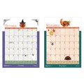 Bulletin Boards | House of Doolittle 3395 12-Month (July to June): 2025 to 2026 12 in. x 16.5 in. Illustrated Seasons Artwork Academic Year Recycled Seasonal Wall Calendar image number 2