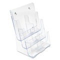 Desk Shelves | Deflecto 77401 9.63w x 6.25d x 12.63h 6-Compartment Leaflet Size DocuHolder - Clear image number 5
