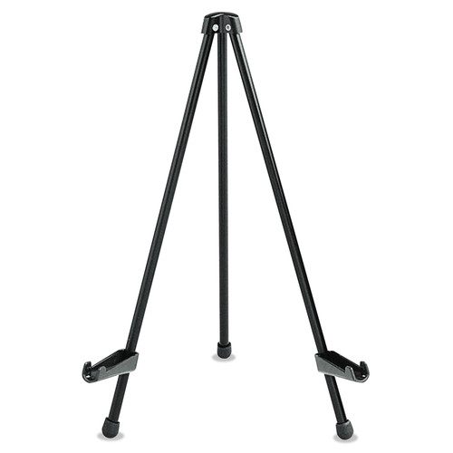 Easels | Quartet 28E 14 in. High Steel Tabletop Instant Easel - Black image number 0