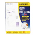 Sheet Protectors | C-Line 61003 11 in. x 8-1/2 in. Super Heavyweight Polypropylene Sheet Protectors with 2-in. Sheet Capacity - Clear (50/Box) image number 0