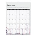 Bulletin Boards | House of Doolittle 3462 12-Month (Jan to Dec): 2026 12 in. x 16.5 in. Recycled Wild Flower Wall Calendar - White/Multicolor Sheets image number 0