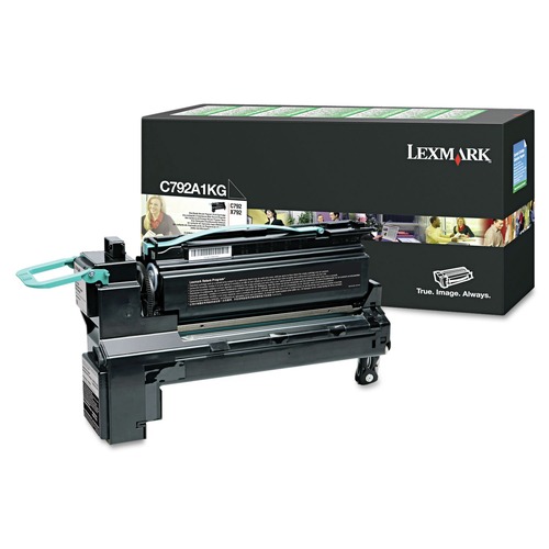 Ink & Toner | Lexmark C792A1KG C792A1KG 6,000 Page-Yield Return Program Toner - Black image number 0