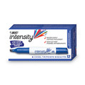 Washable Markers | BIC GDEM11 BLU Intensity Low Odor Chisel Tip Dry Erase Marker - Broad/Blue (1-Dozen) image number 0