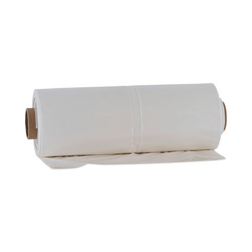 Trash & Waste Bins | Boardwalk K7663WCK 38 in. x 63 in. 60 Gallon 2.7 mil Industrial Drum Liners Rolls - Clear (50/Carton) image number 0