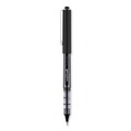 Back to School Sale | uni-ball 70128 Bold 1 mm Stick VISION Roller Ball Pen - Black Ink, Gray/Black/Clear Barrel (1 Dozen) image number 2