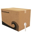 Cutlery | Boardwalk BWKTASTERSPOON Heavyweight Polypropylene Tasting Spoon Cutlery - White (3000/Carton) image number 0