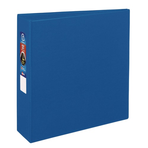 Binders | Avery 79883 3 Locking One Touch EZD Rings 3 in. Capacity 11 in. x 8.5 in. Heavy-Duty Non-View Binder with DuraHinge - Blue image number 0