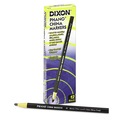 Back to School Sale | Dixon X00081 Thin Lead China Marker - Black (1-Dozen) image number 0