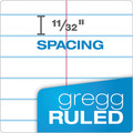 Notebooks & Pads | TOPS 74690 Second Nature 6 in. x 9 in. Sheets Gregg Rule Recycled Notepads - Brown Cover image number 2