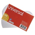 Flash Cards | Universal UNV47200EE 3 in. x 5 in. Unruled Index Cards - White (100/Pack) image number 1