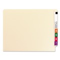 File Folders | Smead 34160 0.75 in. Expansion Recycled End Tab Fastener Folders - Manila Exterior/Letter Size (50/Box) image number 2