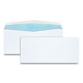 Envelopes & Mailers | Quality Park QUA90030 4.13 in. x 9.5 in. #10 Commercial Flap Gummed Closure Security Tint Business Envelope - White (500/Box) image number 0
