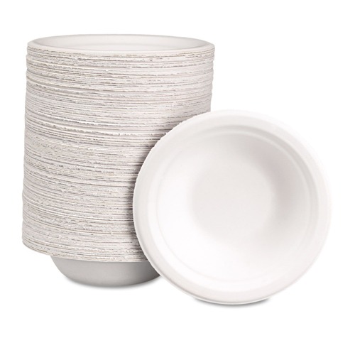  | Chinet 21230 12 oz Classic Paper Bowl - White (1000/Carton) image number 0