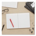 Notebooks & Pads | Universal UNV20936 9.75 in. x 7.5 in. 100-Sheet Composition Book - Wide/Legal Rule, Black Marble Cover (6/Pack) image number 4