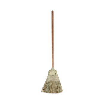 Boardwalk BWKBR10002 60 in. Corn/Synthetic Fiber Bristle Broom - Gray/Natural (6/Carton)