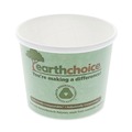 Food Trays, Containers, and Lids | Pactiv Corp. PHSC12ECDI 12 oz 3.63 in. Diameter x 3.63 in. h EarthChoice Compostable Medium Paper Soup Cup - Teal (500/Carton) image number 2
