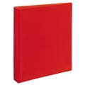 Binders | Avery 79170 11 in. x 8.5 in. 1 in. Capacity 3 Rings Heavy-Duty View Binder with DuraHinge and One Touch EZD Rings - Red image number 1