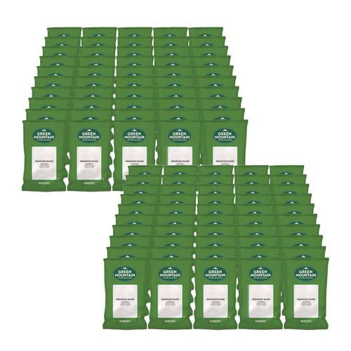Coffee | Green Mountain Coffee 5000378402 2.2 oz Coffee Fraction Packs - Breakfast Blend (100/Carton) image number 0