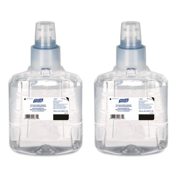 PURELL 1904-02 Advanced 1200 ml Hand Sanitizer Green Certified Foam Refill for LTX-12 Dispensers (2/Carton)