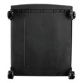 Office Filing Cabinets & Shelves | Storex 61312B01C 14.75 in. x 18.25 in. x 26 in. 2 Legal/Letter-Size File Drawers Mobile Filing Cabinet - Black image number 2