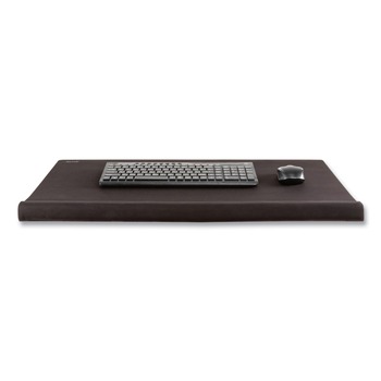 MOUSE PADS AND WRIST SUPPORT | Allsop 32191 29.5 in. x 16.5 in. ErgoEdge Wrist Rest Desk Pad - Black