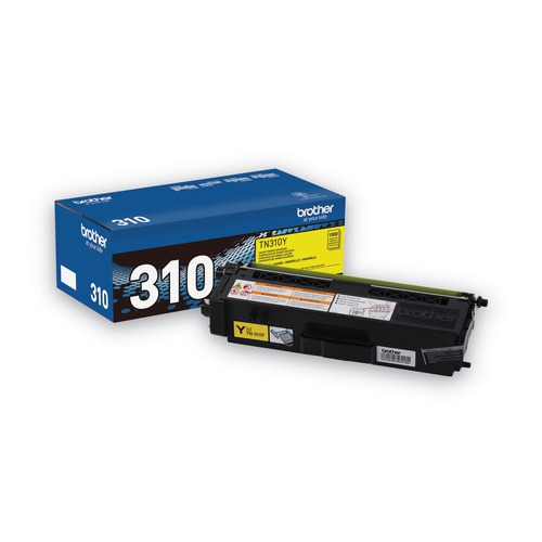 Just Launched | Brother TN310Y 1500 Page-Yield Toner - Yellow image number 0