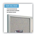 White Boards | MasterVision MX04331608 24 in. x 18 in. Gray MDF Wood Frame Designer Combo Fabric Bulletin/Dry Erase Board - Multicolor/Gray image number 5