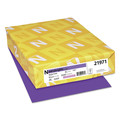 Cover & Cardstock | Astrobrights 21971 8.5 in. x 11 in. 65 lb Cover Weight Color Cardstock - Gravity Grape (250/Pack) image number 0
