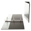 Just Launched | Universal UNV20991 Economy 3 in. Capacity 11 in. x 8.5 in. 3 Round Ring View Binder - Black image number 2