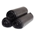  | Inteplast Group S386022K 60 gal. 22 microns 38 in. x 60 in. High-Density Commercial Can Liners - Black (150/Carton) image number 1