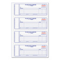 Retail Store Supplies | Rediform 1L176 400 Forms Total 7 in. x 2.75 in. 5 Lines Two-Part Carbonless Purchase Order Book image number 1