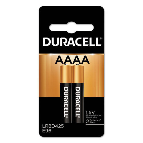 Batteries | Duracell MX2500B2PK 1.5V Specialty Alkaline AAAA Batteries (2/Pack) image number 0