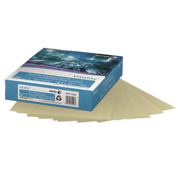 PAPER AND PRINTABLES | Xerox 3R11056 20 lbs. Bond Weight Pastel Colored 8.5 in. x 11 in. Multipurpose Paper - Ivory (1-Ream)