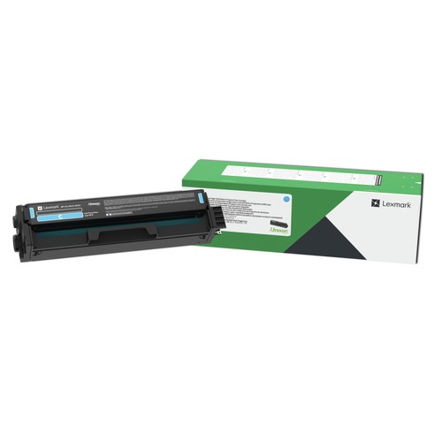 Back to School Sale | Lexmark C3210C0 C3210C0 1,500 Page-Yield Return Program Toner - Cyan image number 0