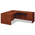 Office Desks & Workstations | HON H10715R.COGNCOGN 10700 Series 48 in. x 24 in. x 29.5 in. 3/4 Right Pedestal "L" Workstation Return - Cognac image number 1
