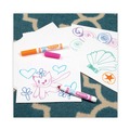 Washable Markers | Crayola 588180 48 Broad Bullet Tip 8 Gel 8 Window Broad Line Washable Markers - Assorted Colors (64/Set) image number 6