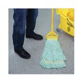  | Boardwalk BWK1200XL EcoMop Looped-End Recycled Fibers Mop Head - Green, Large image number 6