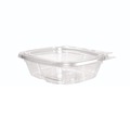Just Launched | Dart CH8DEF ClearPac SafeSeal 8 oz. Flat Lid Plastic Tamper-Resistant/Evident Containers - Clear (200/Carton) image number 0