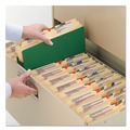 File Folders | Smead 74226 3.5 in. Expansion Colored File Pockets - Legal, Green image number 5