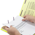 Just Launched | Smead 13734 Pressboard Four-Section Top Tab Classification Folders - Letter, Yellow (10/Box) image number 4