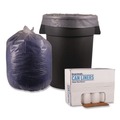  | Boardwalk X7658DCKR01 38 in. x 58 in. 60 gal. 1.4 mil Low Density Can Liners - Clear (100/Carton) image number 2